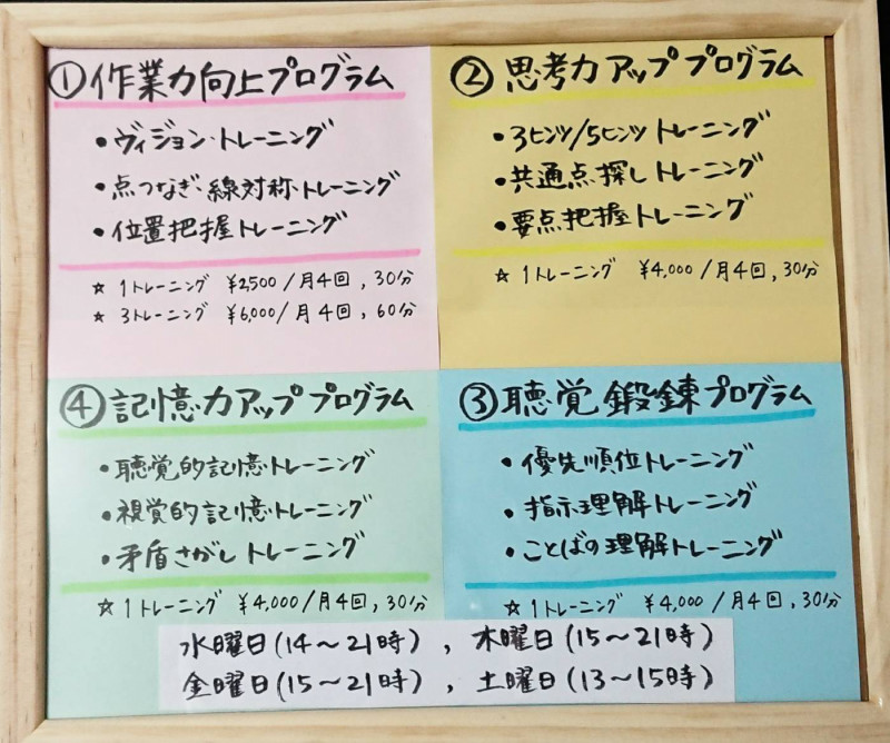 重点型コース